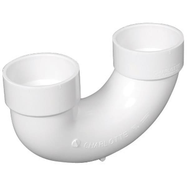 Charlotte Pipe And Foundry Charlotte Pipe Schedule 40 1-1/2 in. Hub X 1-1/2 in. D Hub PVC U-Bend 1 pk PVC007000600 - main